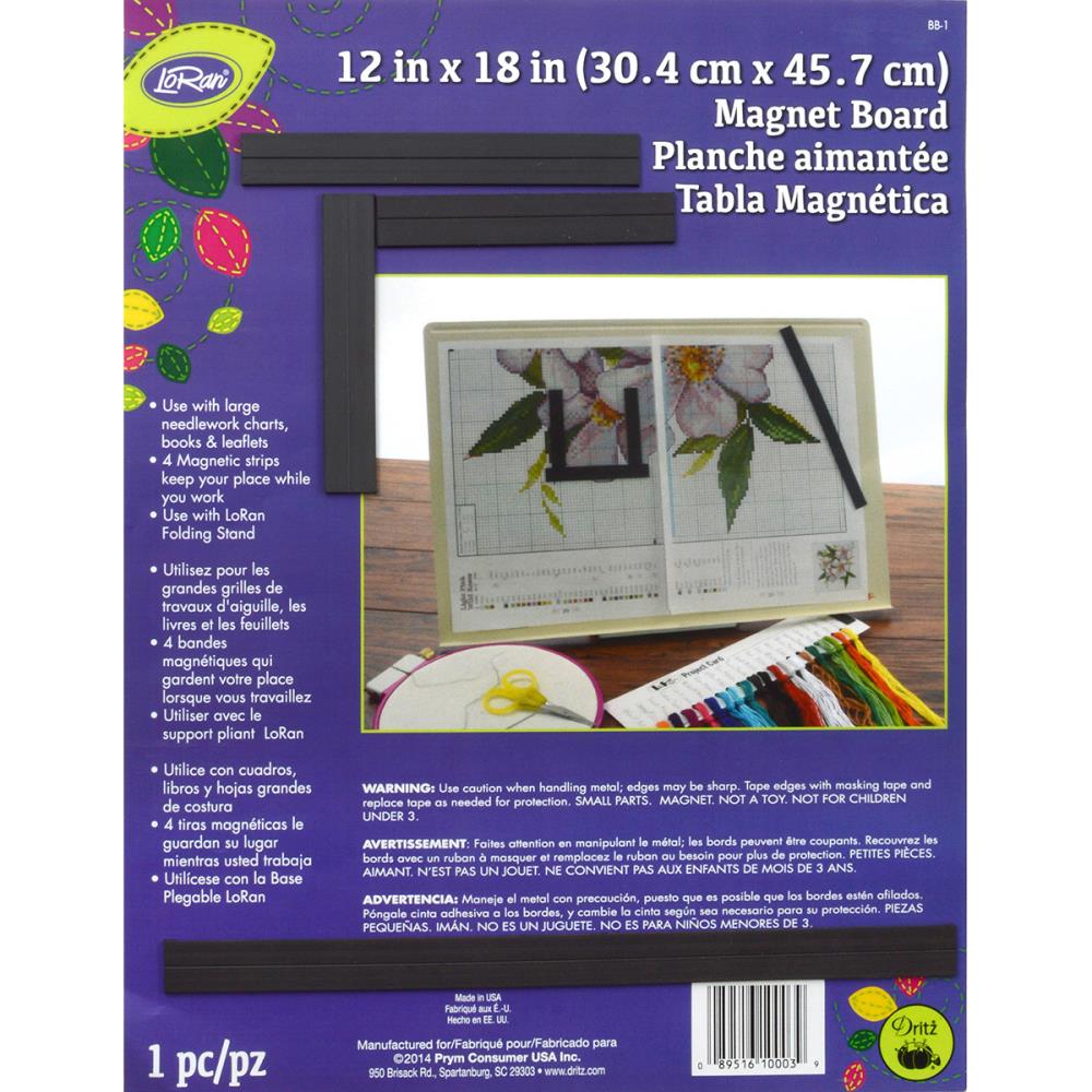 LoRan Big Board Magnet Board 12"X18"
